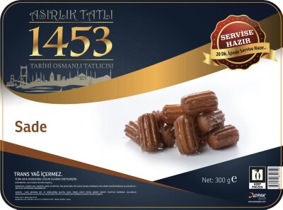 Donuk Tulumba 300 gr   Sade